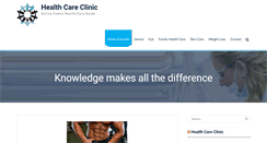 Desktop Screenshot of health-care-clinic.com